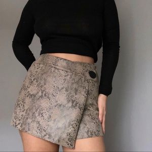 Zara Snake skin inspired SKORT